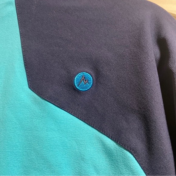 Marmot Women's Estes M3 Softshell Full Zip Jacket - Medium (Blue) - Picture 7 of 11